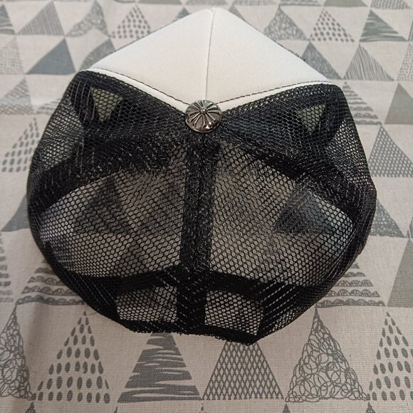 Chrome Hearts Mens Cross Embroidered Trucker Hat - Picture 5 of 6